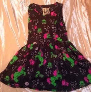 Zombie unicorn dress